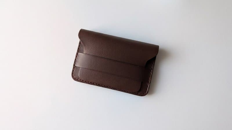Flapped Business Card Holder